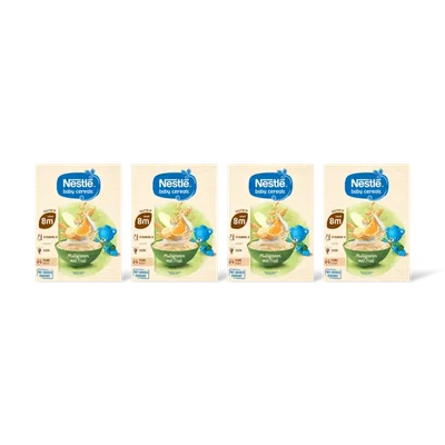 Nestlé Baby cereals multigranen fruit 8m+ 4-pck