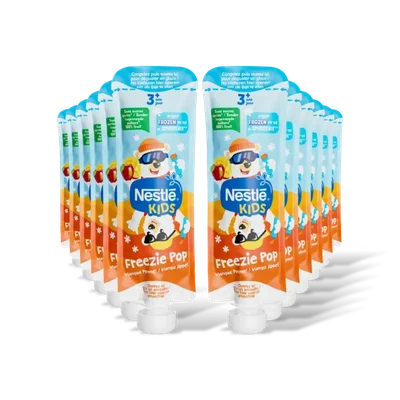 Nestlé Kids freezi pop mango appel 3+ jaar 12pk