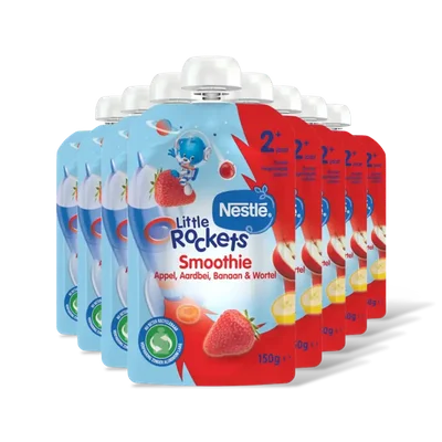Nestlé Smoothie aardbei appl banan wortl 2+ 8pk