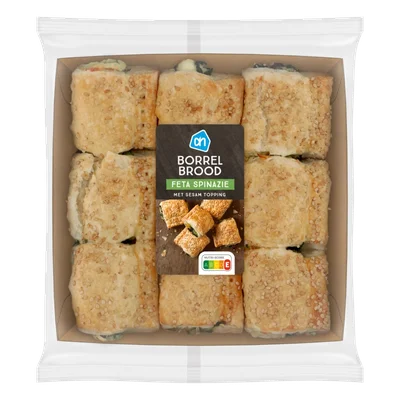 AH Mini feta spinazie broodjes