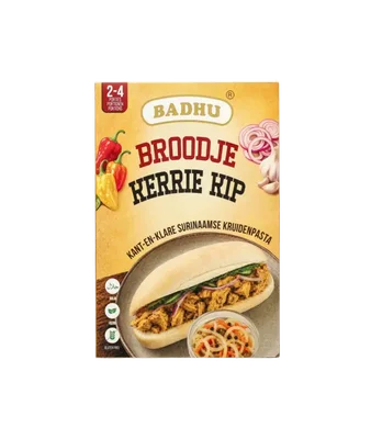 Badhu Broodje kerrie kip