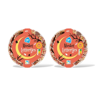 AH Musket lettertjes 2-pack