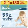 Pampers 99% Water Billendoekjes 3x60 stuks