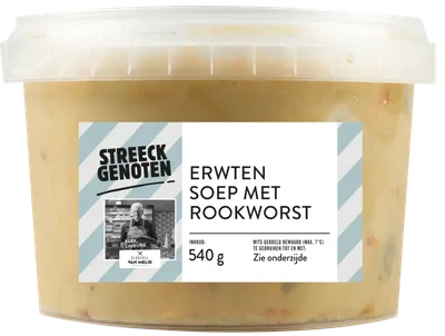 Streeckgenoten Erwtensoep met worst