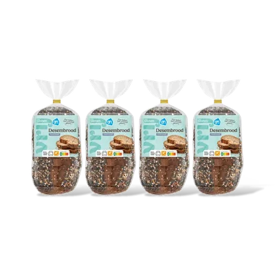 AH Glutenvrij Desembrood maanzaad 4-pack