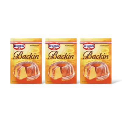 Dr. Oetker Backin bakpoeder 3-pack