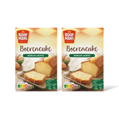 Koopmans Mix voor boerencake 2-pack