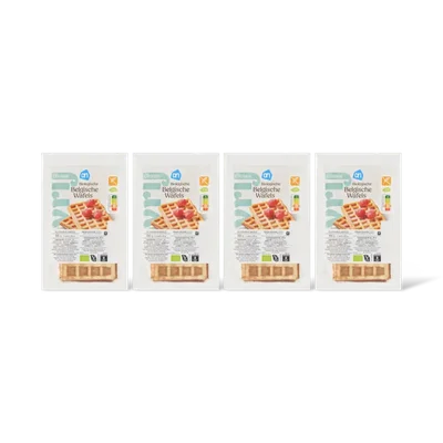 AH Glutenvrij Biologische Belgische wafels 4-pack