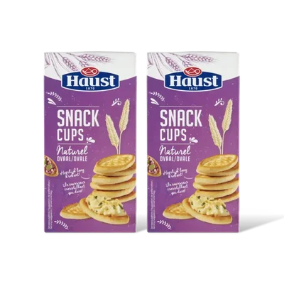 Haust Snack cups ovaal 2-pack