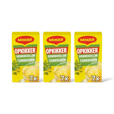 Maggi Opkikker drinkbouillon tuinkruiden 3-pck