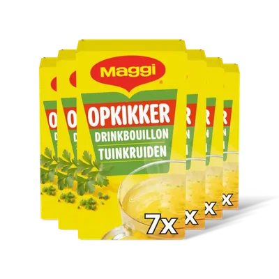 Maggi Opkikker drinkbouillon tuinkruiden 6-pck
