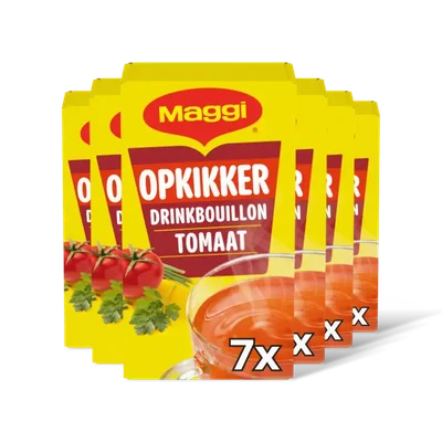 Maggi Opkikker drinkbouillon tomaat 6-pack