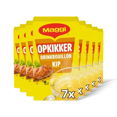 Maggi Opkikker drinkbouillon kip 8-pack