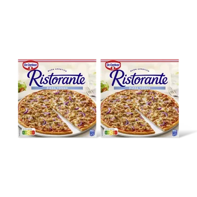 Dr. Oetker Ristorante pizza tonno 2-pack
