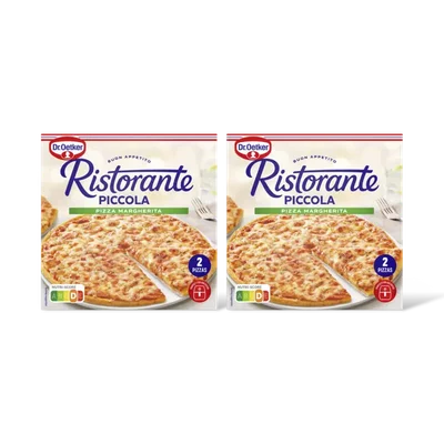 Dr. Oetker Ristorante pizza piccola margherita 2pck