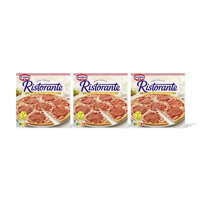 Dr. Oetker Ristorante pizza al salame vegano 3-pack