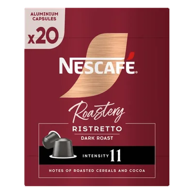 Nescafé Roastery ristretto dark capsules