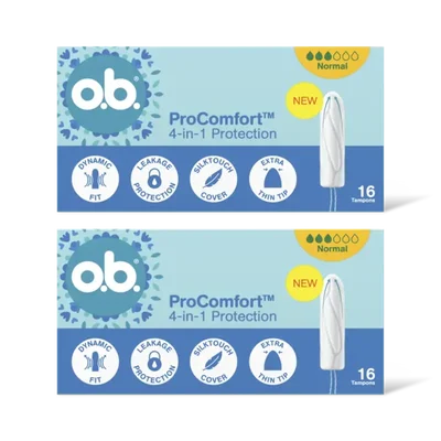 o.b. Pro Comfort Advanced Normal 32 2-pack