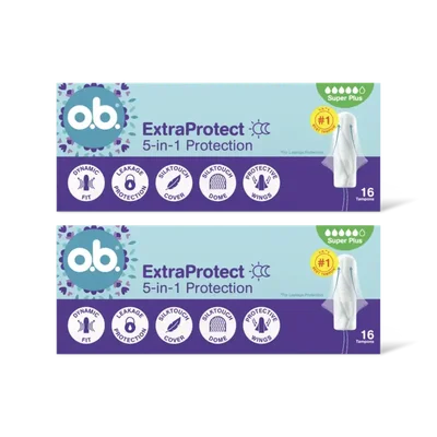 o.b. Extra Protect Super Plus 2-pack