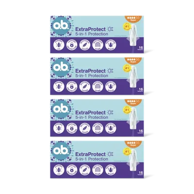 o.b. Extra Protect Super 4-pack