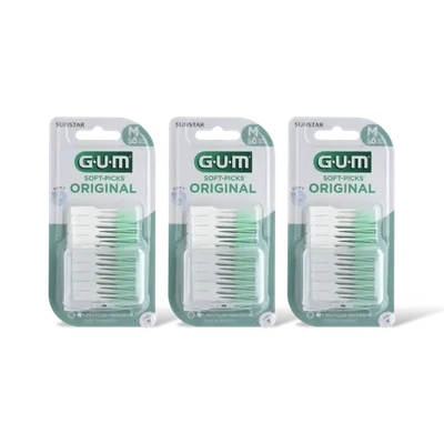 GUM Soft-Picks Regular 3-pack