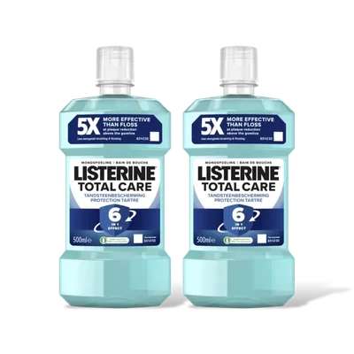 Listerine Mondwater anti-tandsteen active 2-pack