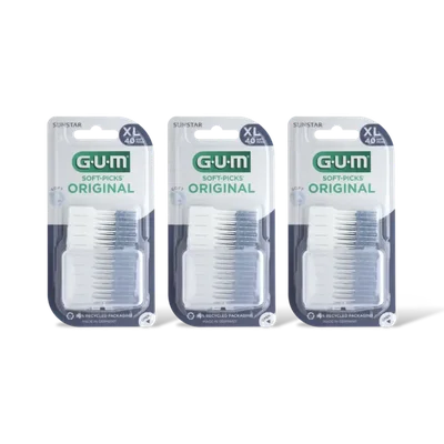 GUM Soft-picks extra large 3-pack
