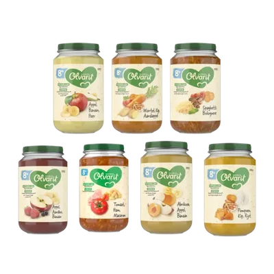 Olvarit Weekmenu groente & fruit 8m+