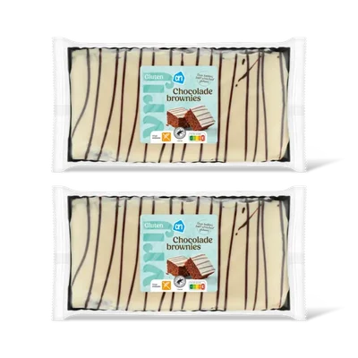 AH Glutenvrij Chocolade brownies 2-pack