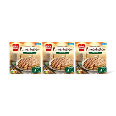Koopmans Pannenkoeken origineel k&k 3-pack