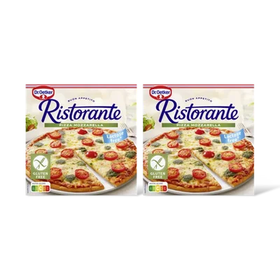 Dr. Oetker Ristorante pizza mozzarella gv 2-pack