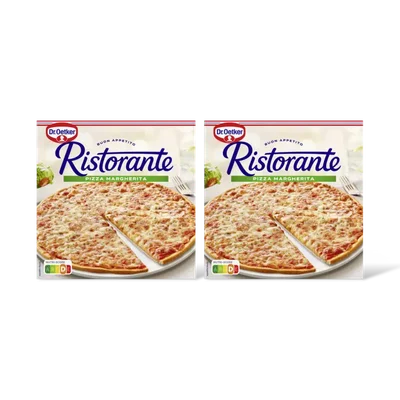 Dr. Oetker Ristorante pizza margherita 2-pack