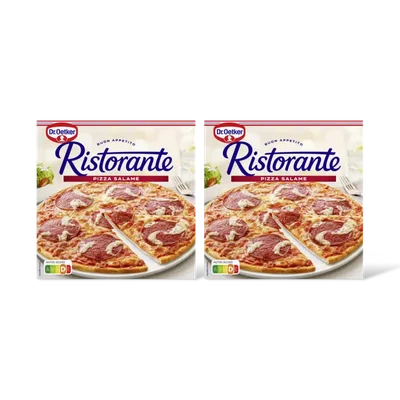 Dr. Oetker Ristorante pizza salami 2-pack