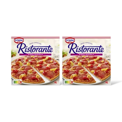 Dr. Oetker Ristorante pizza diavola 2-pack