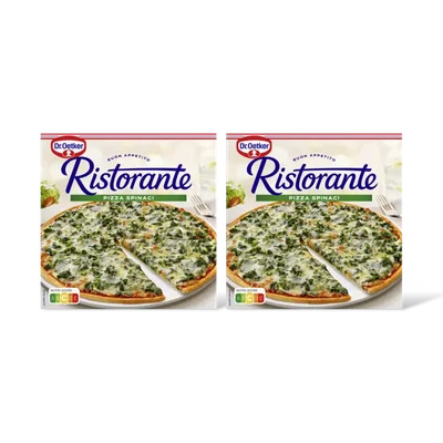 Dr. Oetker Ristorante pizza spinazie 2-pack