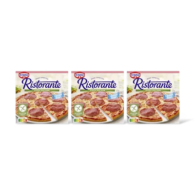 Dr. Oetker Ristorante pizza salami gv 3-pack