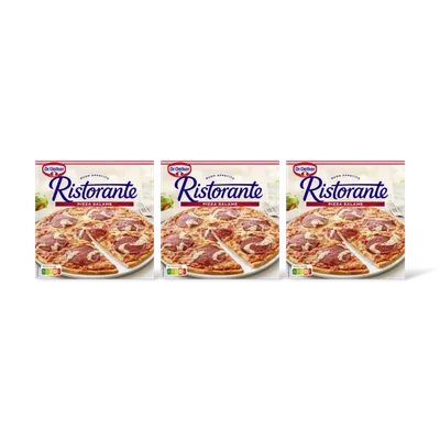 Dr. Oetker Ristorante pizza salami 3-pack