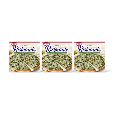 Dr. Oetker Ristorante pizza spinazie 3-pack