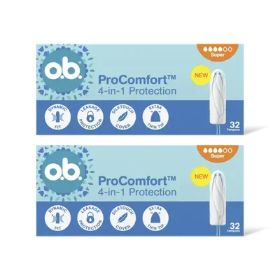 o.b. Pro Comfort Advanced Super 32 2-pack