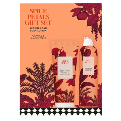 Etos Spice Petals Giftsets Foam & Body Lotion