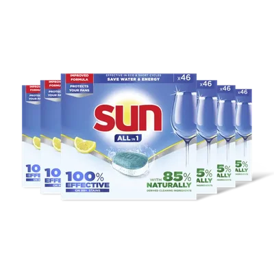 Sun All-in-one citroen tabletten 6-pack