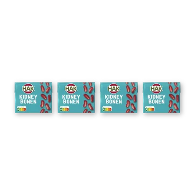 Hak Kidneybonen 4-pack