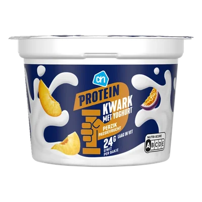 AH Protein kwark met yoghurt perzik passie