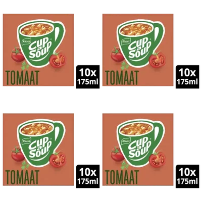 Knorr Cup-a-soup tomaat 4-pack