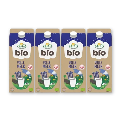 Arla Biologisch volle melk 4-pack