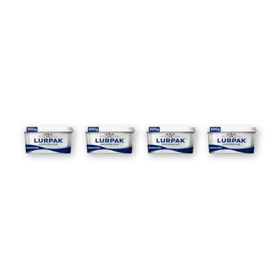 Lurpak Smeerbaar gezouten 4-pack