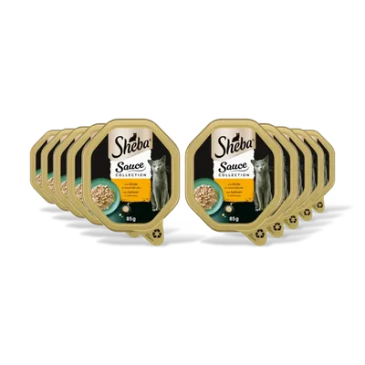 Sheba Mini filets met kalkoen in saus 10-pack