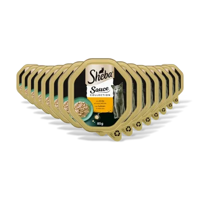 Sheba Mini filets met kalkoen in saus 15-pack