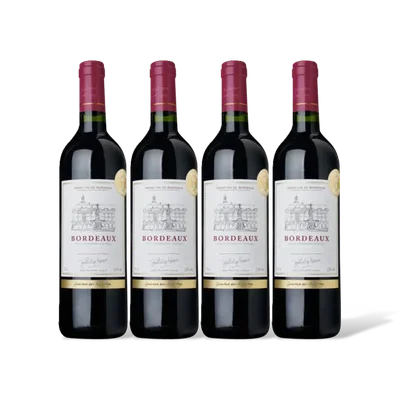 AH Excellent Bordeaux 4 flessen