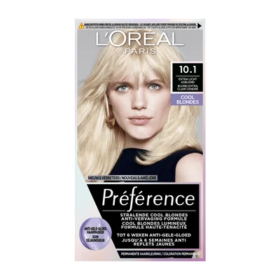 L'Oréal Paris Préférence Permanente Haarverf 10.1 Helsinki